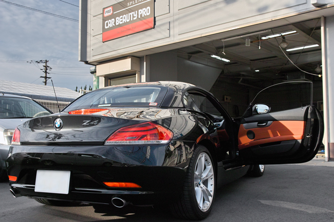 BMW Z4　プロ ガラスコーティング施工