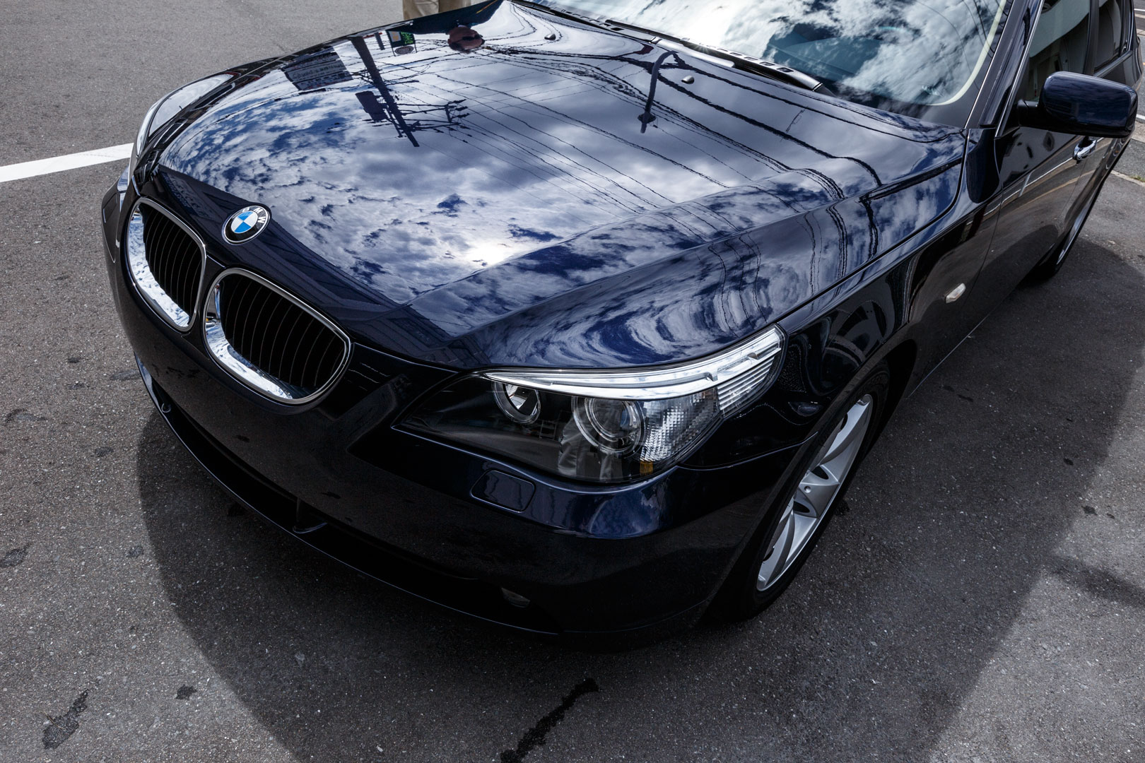 BMW 5 E60 ガラスコーティング施工