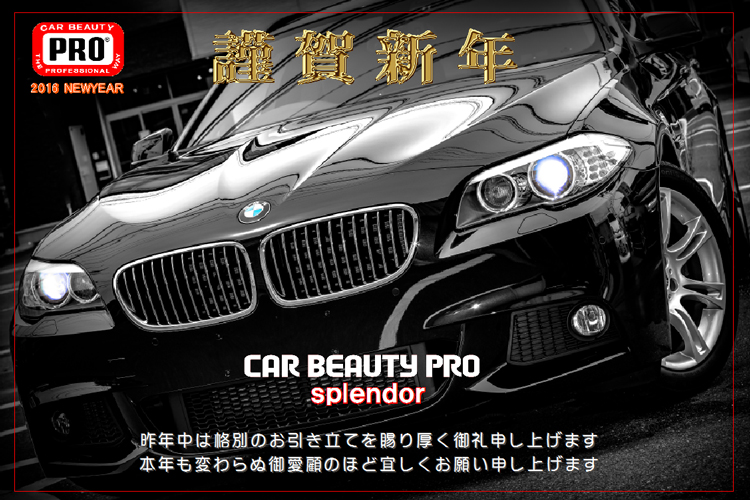 磨き魂へようこそ　CAR BEAUTY PRO　2015年【1月度】